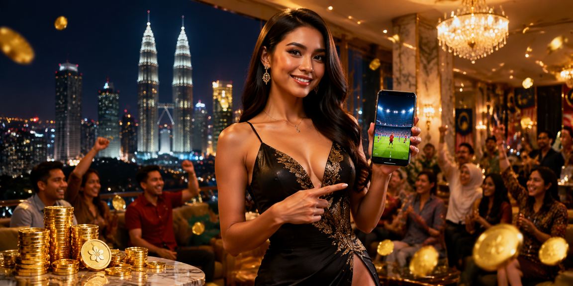 Pengguna Petaling Jaya mengakses taruhan sukan melalui telefon bimbit